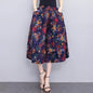 Women's Trendy Casual Elastic Loose-Fit Vintage 
High-Waisted Wide Leg Trousers Selection - ALOE WINGS STORE