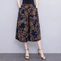 Women's Trendy Casual Elastic Loose-Fit Vintage 
High-Waisted Wide Leg Trousers Selection - ALOE WINGS STORE