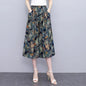 Women's Trendy Casual Elastic Loose-Fit Vintage 
High-Waisted Wide Leg Trousers Selection - ALOE WINGS STORE