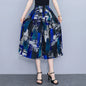 Women's Trendy Casual Elastic Loose-Fit Vintage 
High-Waisted Wide Leg Trousers Selection - ALOE WINGS STORE