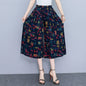 Women's Trendy Casual Elastic Loose-Fit Vintage 
High-Waisted Wide Leg Trousers Selection - ALOE WINGS STORE