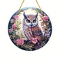 White Dove, Parrot, Owl & Eagle Suncatcher – Translucent Acrylic Round Art Sign | Stunning Window, Yard & Home Décor - ALOE WINGS STORE