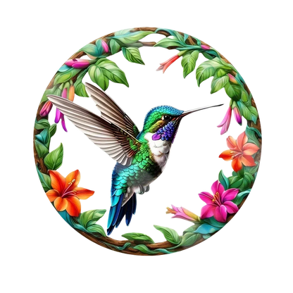 White Dove, Parrot, Owl & Eagle Suncatcher – Translucent Acrylic Round Art Sign | Stunning Window, Yard & Home Décor - ALOE WINGS STORE