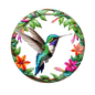White Dove, Parrot, Owl & Eagle Suncatcher – Translucent Acrylic Round Art Sign | Stunning Window, Yard & Home Décor - ALOE WINGS STORE