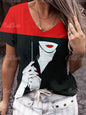 Woman Face Shape Fashion T-Shirt (S- 5XL) [SELECTION] - ALOE WINGS STORE