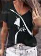 Woman Face Shape Fashion T-Shirt (S- 5XL) [SELECTION] - ALOE WINGS STORE