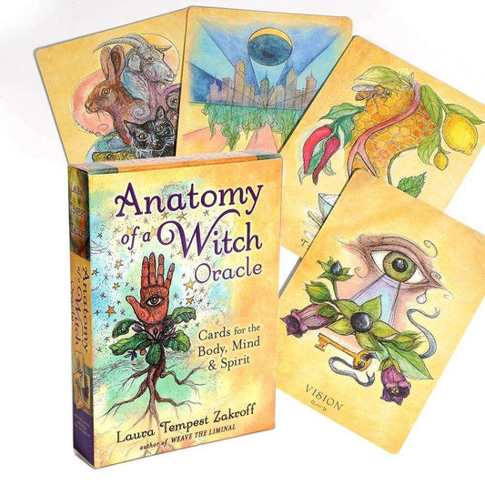 Anatomy of a Witch Oracle Cards (Body Mind Spirit Cards)-ALOE WINGS STORE