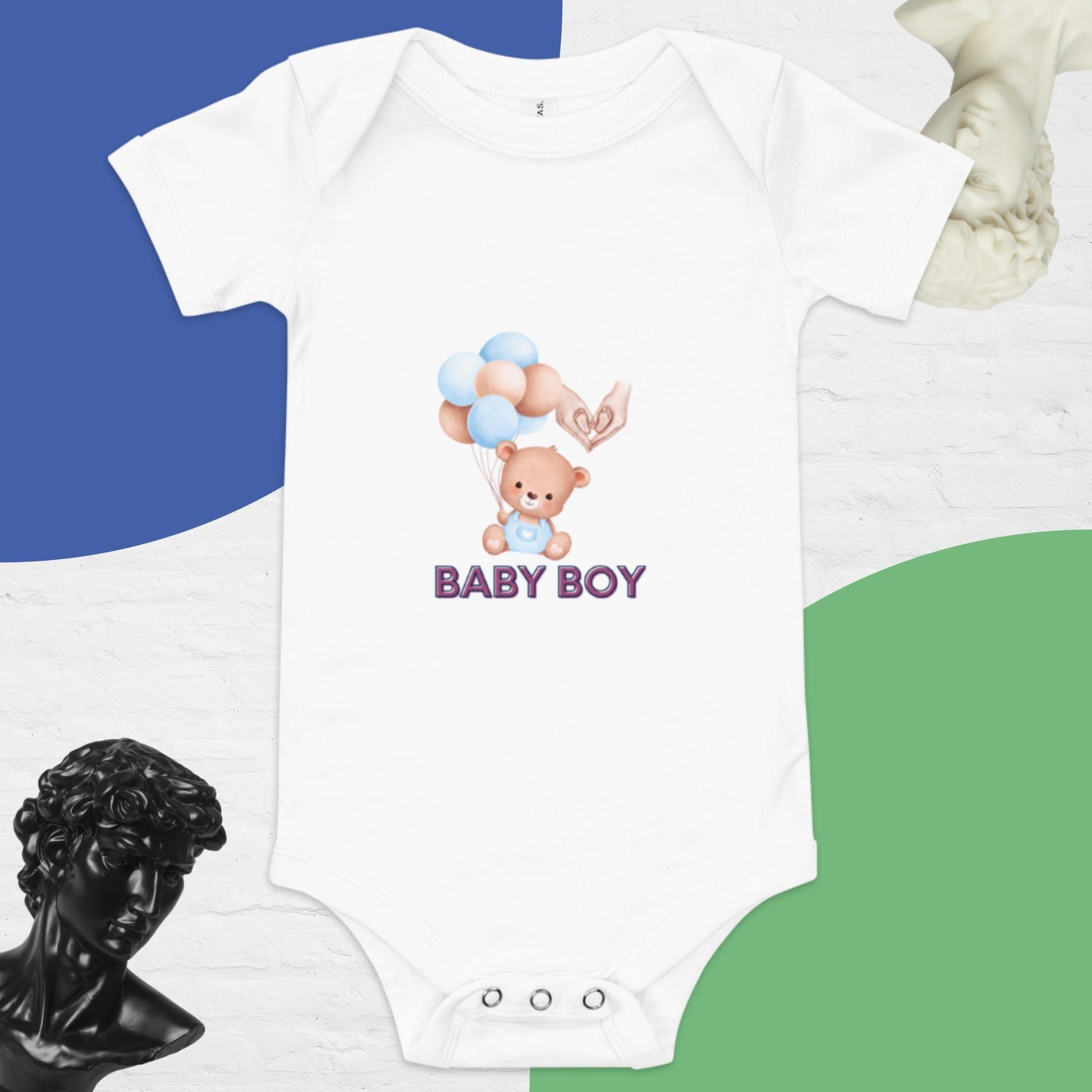 Baby Boy Bodysuit - ALOE WINGS STORE