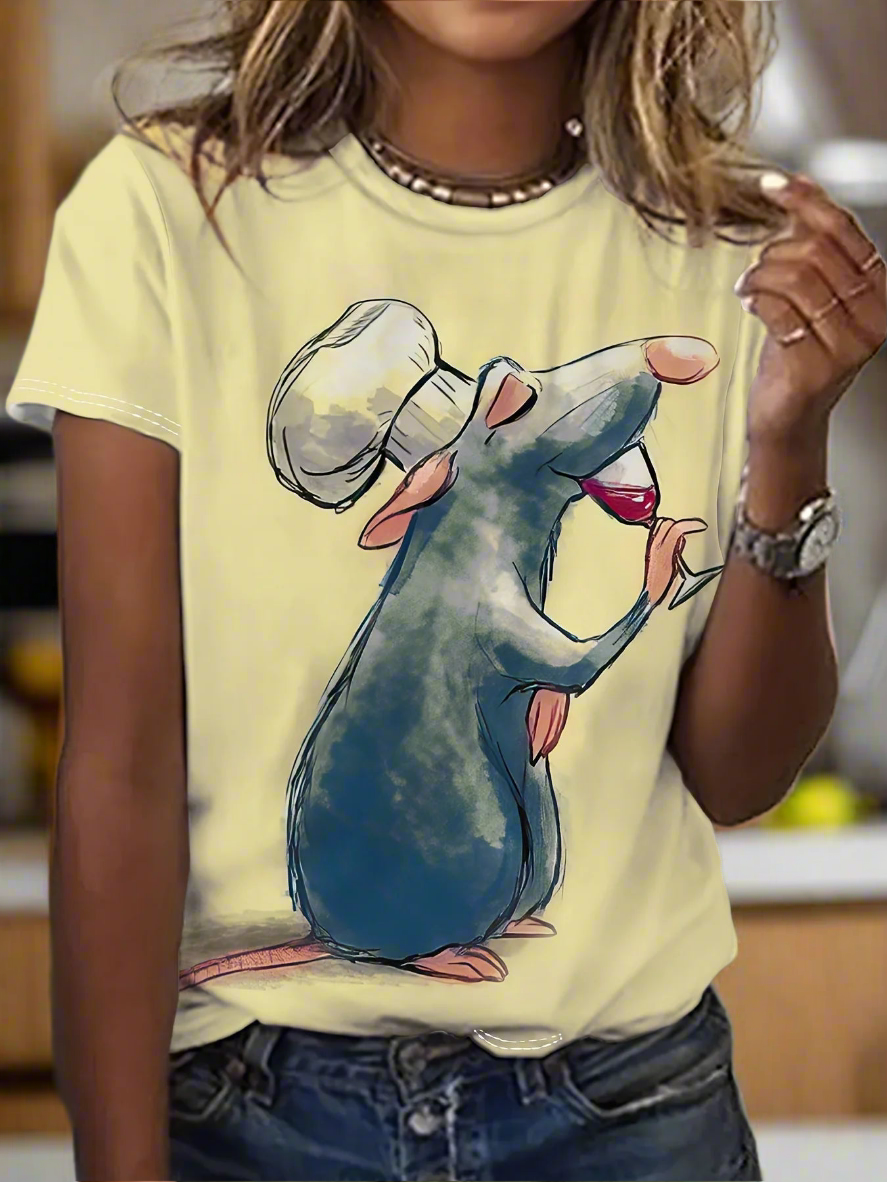 Unisex Casual T-Shirts with Funny 3D Animal Designs Collection - ALOE WINGS STORE