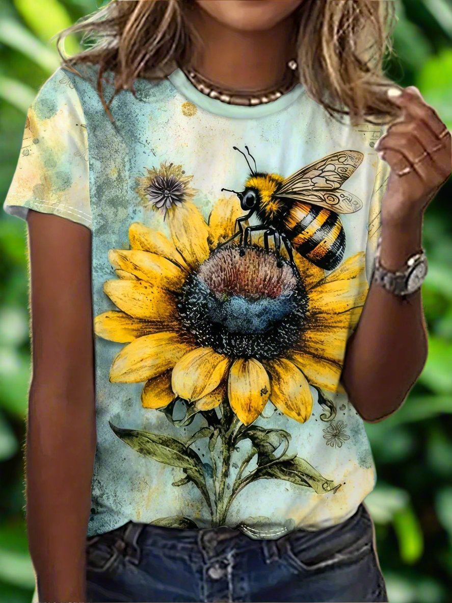 Unisex Casual T-Shirts with Funny 3D Animal Designs Collection - ALOE WINGS STORE