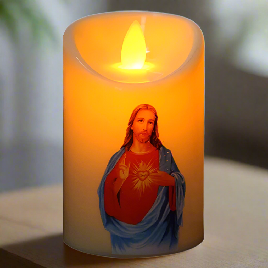 Church LED Candle [SELECTION] - ALOE WINGS STORE