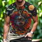 Ethnic Style Patterns Men T-Shirts