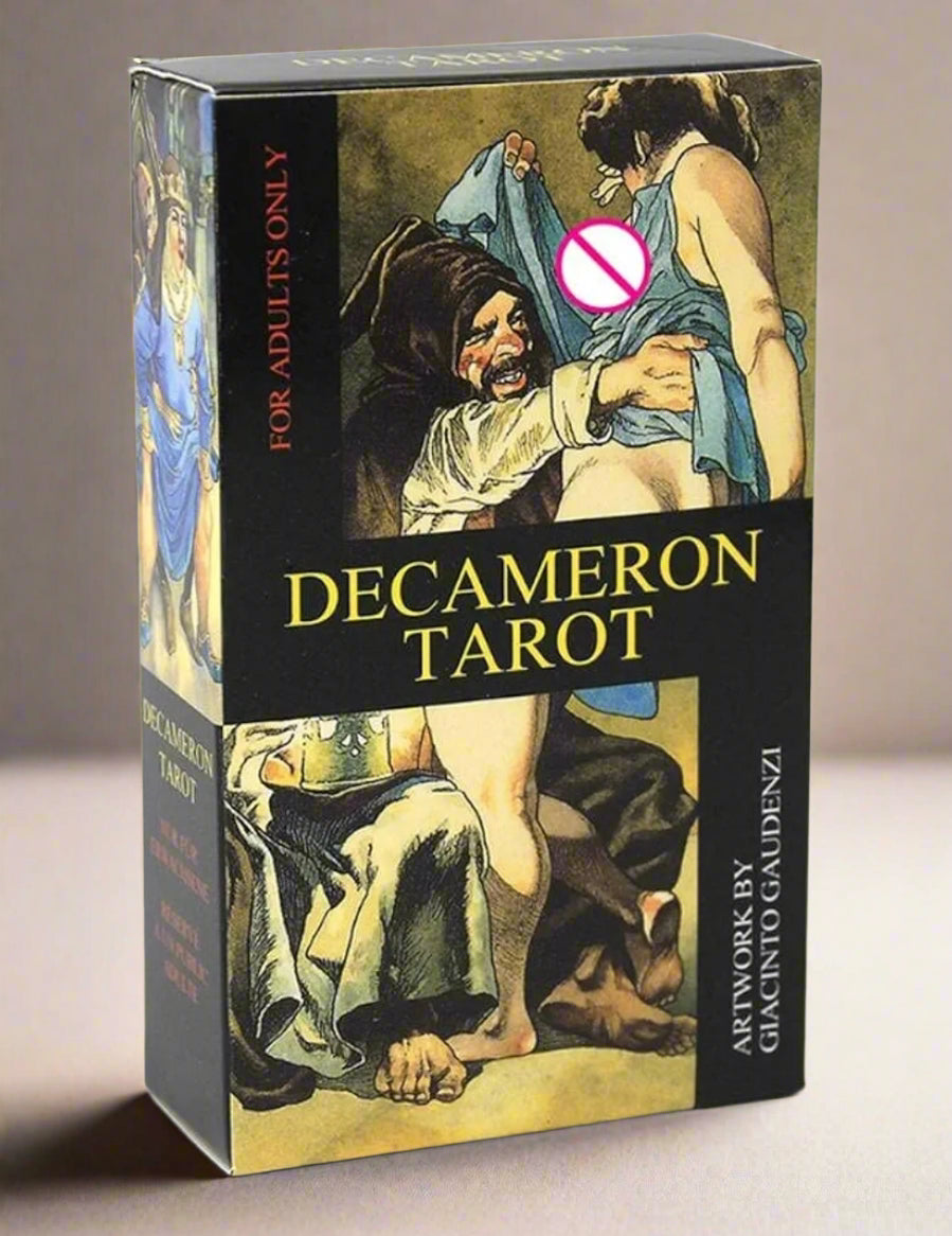 Decameron Tarot Cards with Guidebook - ALOE WINGS STORE