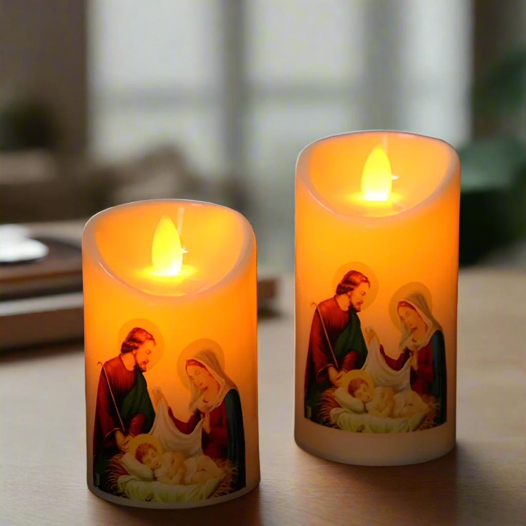 Church LED Candle [SELECTION] - ALOE WINGS STORE