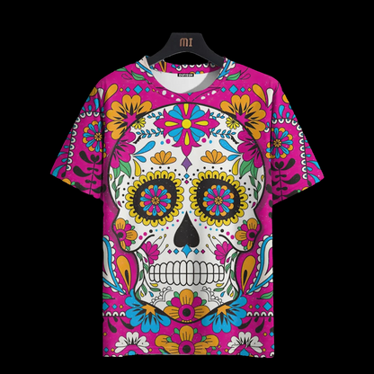 Mexican Skull Day of the Dead Unisex T-Shirts