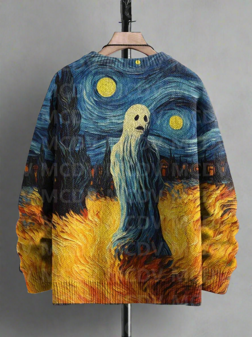 Unisex Plus Size Too Spooky Art Sweatshirt [SELECTION] - ALOE WINGS STORE