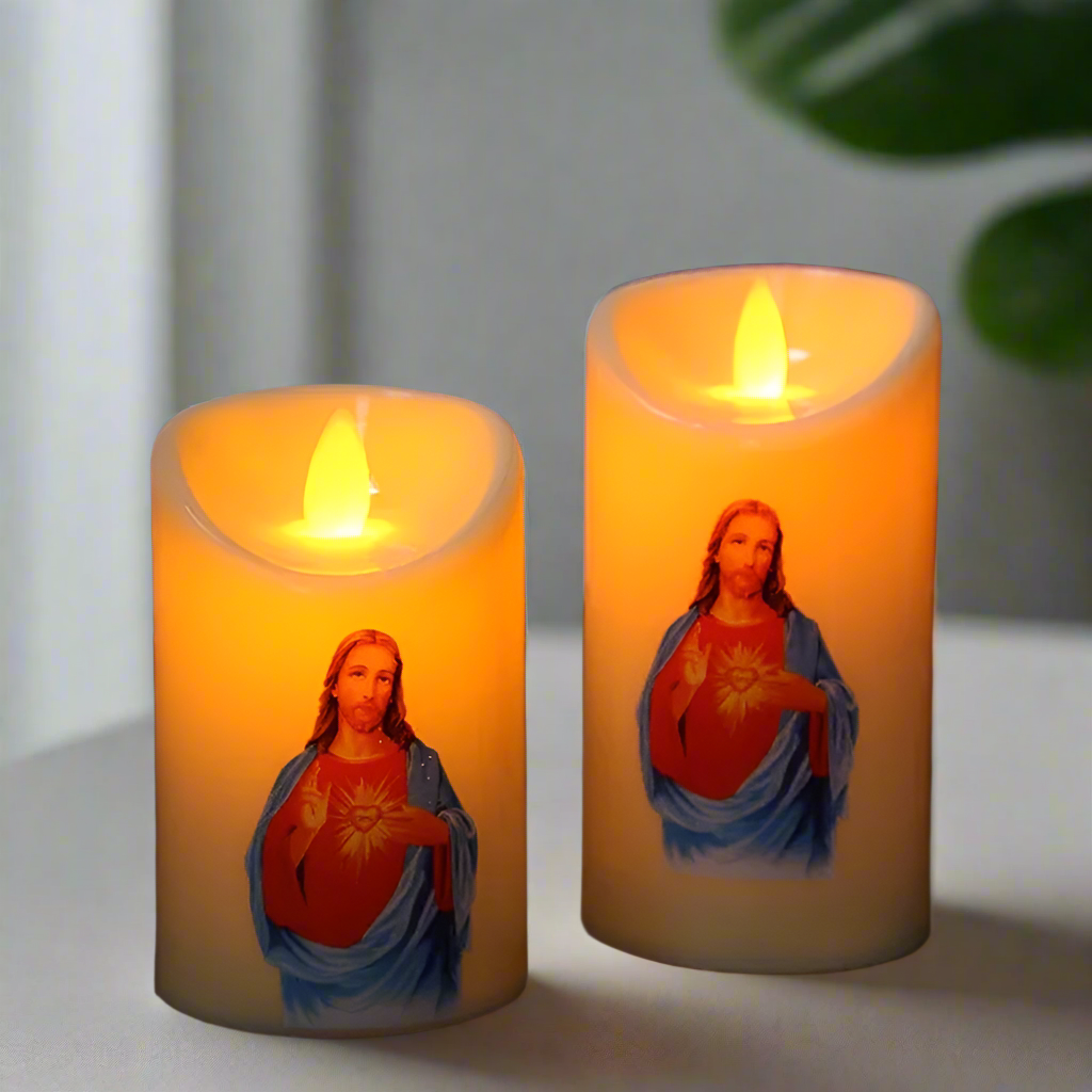 Church LED Candle [SELECTION] - ALOE WINGS STORE