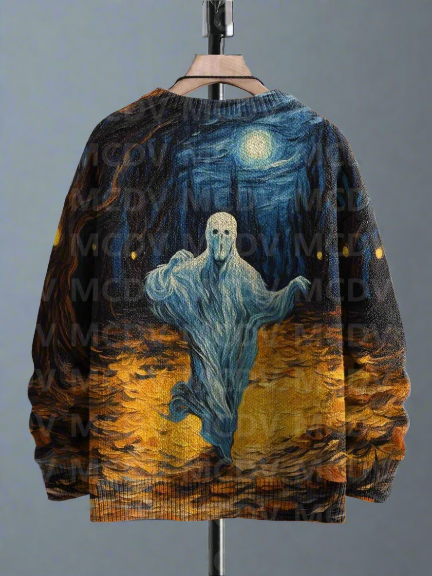 Unisex Plus Size Too Spooky Art Sweatshirt [SELECTION] - ALOE WINGS STORE