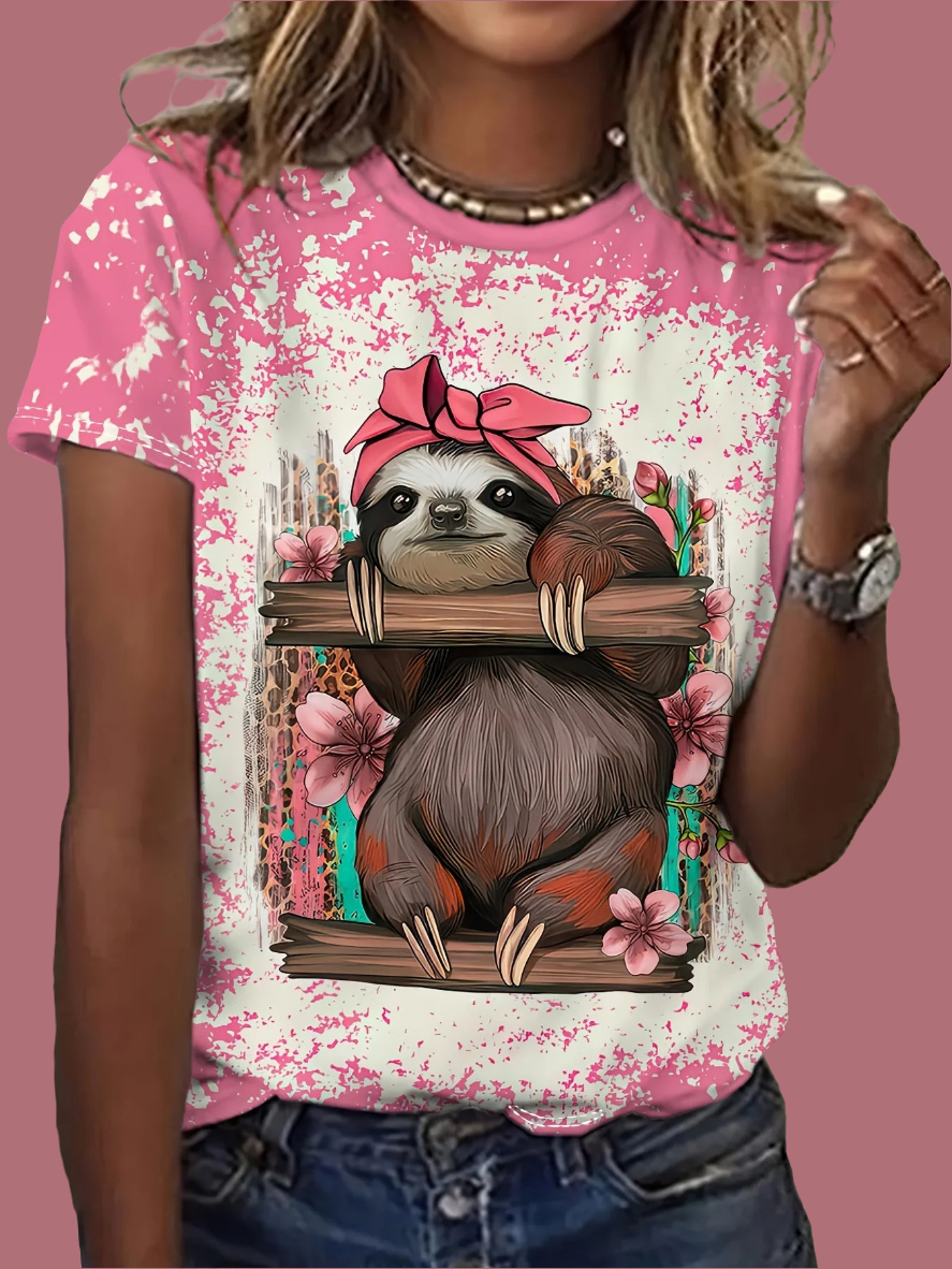 Unisex Casual T-Shirts with Funny 3D Animal Designs Collection - ALOE WINGS STORE