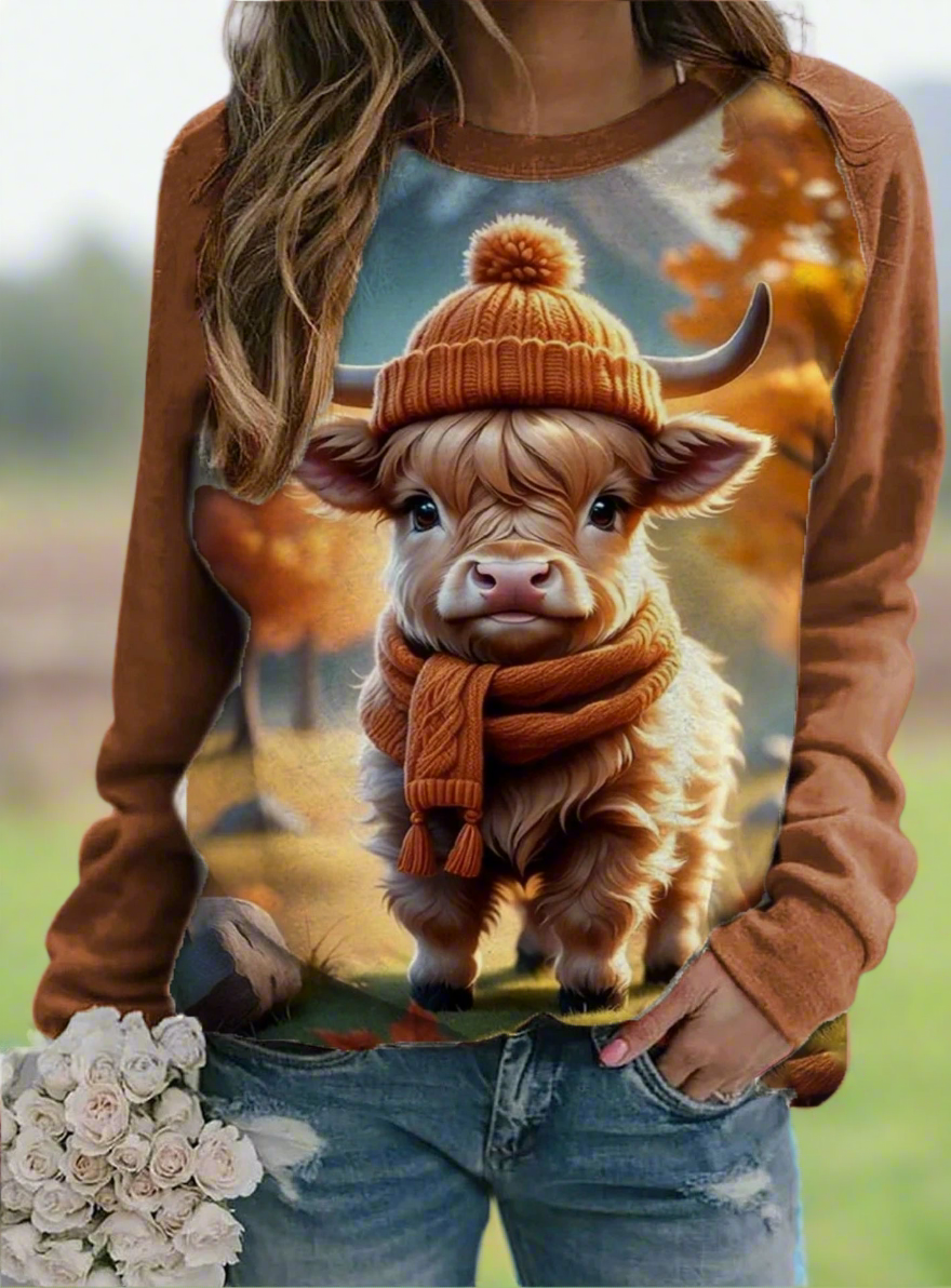 Adorable and Funny Animal Print Sweatshirt Collection - ALOE WINGS STORE