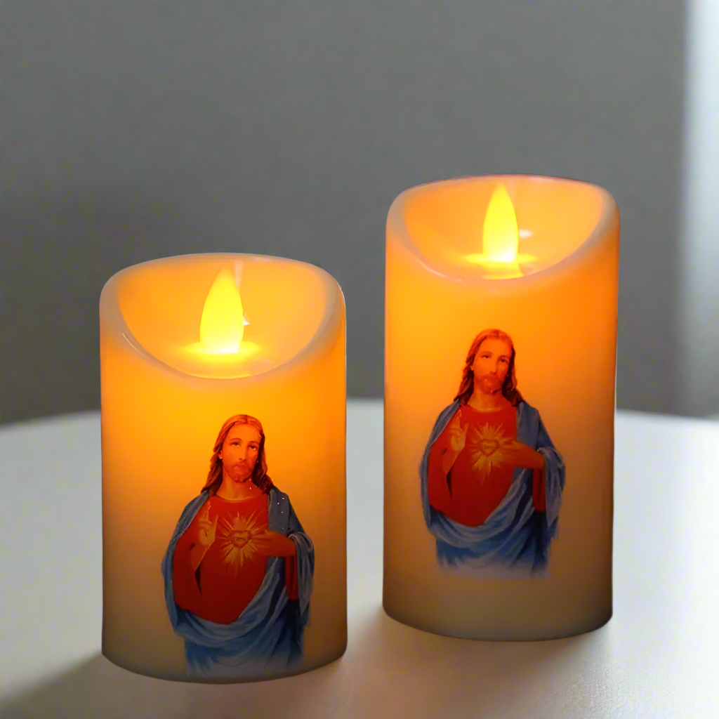 Church LED Candle [SELECTION] - ALOE WINGS STORE