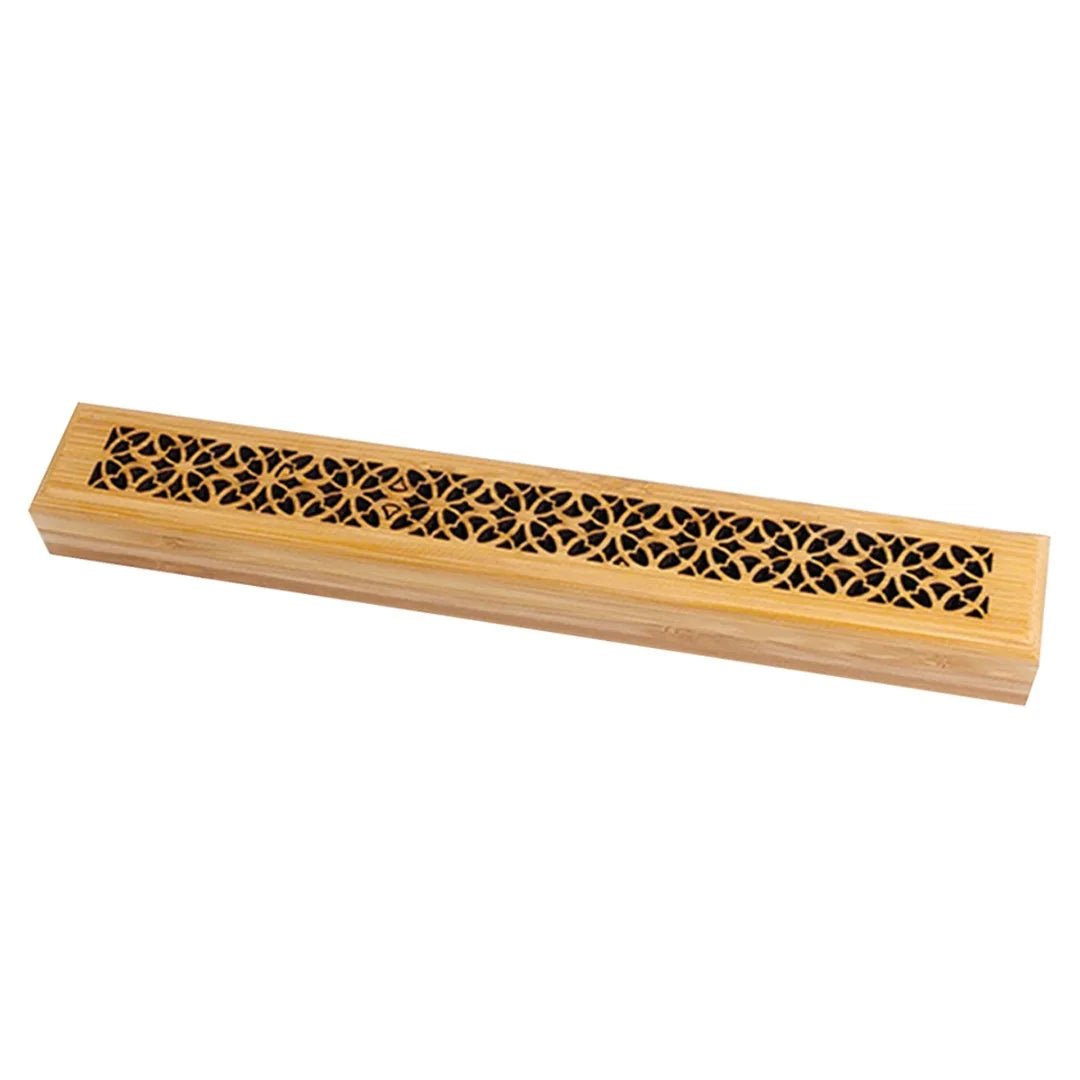 Bamboo Incense Stick HolderBamboo Burner Ash Box (Selection) - ALOE WINGS STORE