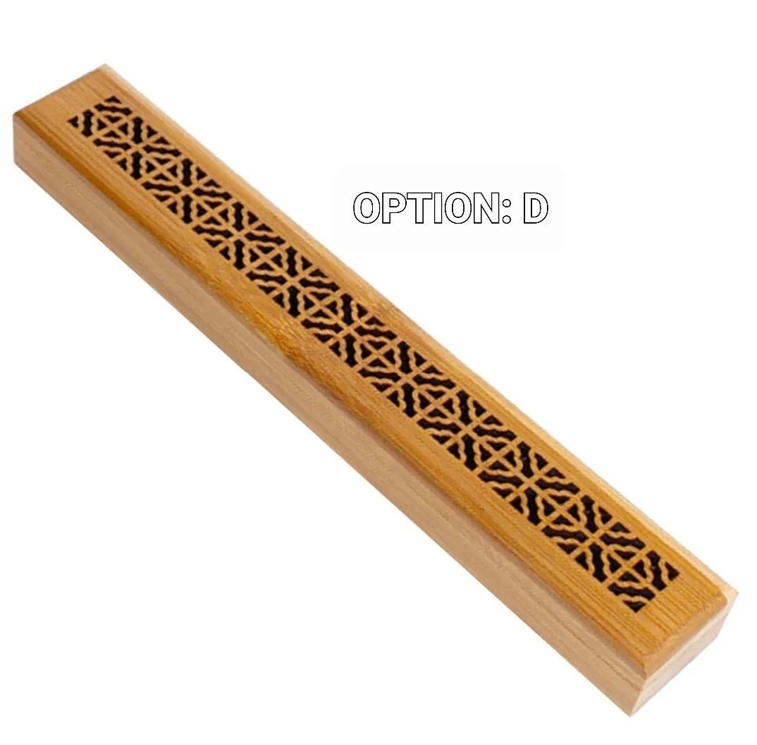 Bamboo Incense Stick HolderBamboo Burner Ash Box (Selection) - ALOE WINGS STORE