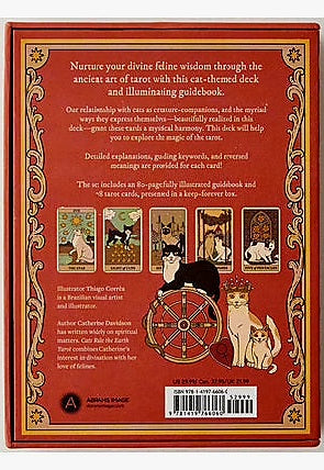 Cats Rule the Earth Tarot Deck With Guidebook - ALOE WINGS STORE