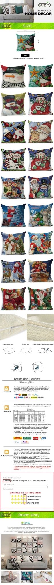 Christmas themed Cushions [SELECTION] - ALOE WINGS STORE