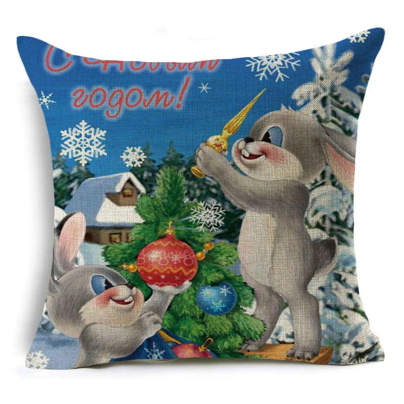 Christmas themed Cushions [SELECTION] - ALOE WINGS STORE