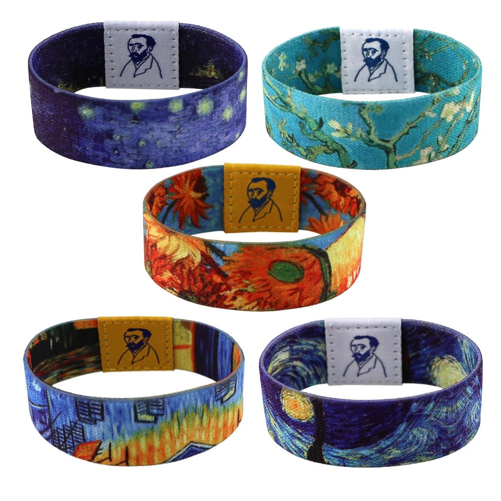 Classic Van Gogh Oil Painting Wristband SELECTION - ALOE WINGS STORE