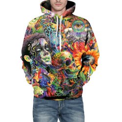 ‍Colorful Abstract Art Hoodie‍ - ALOE WINGS STORE