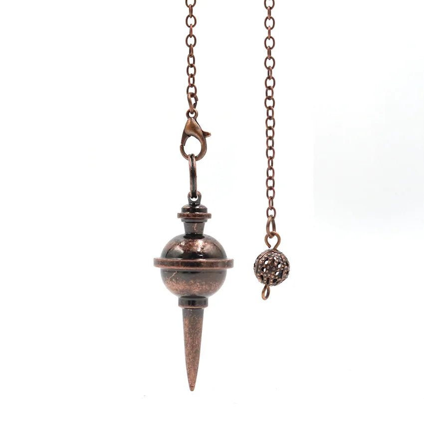 Copper Pendulum for Dowsing - ALOE WINGS STORE