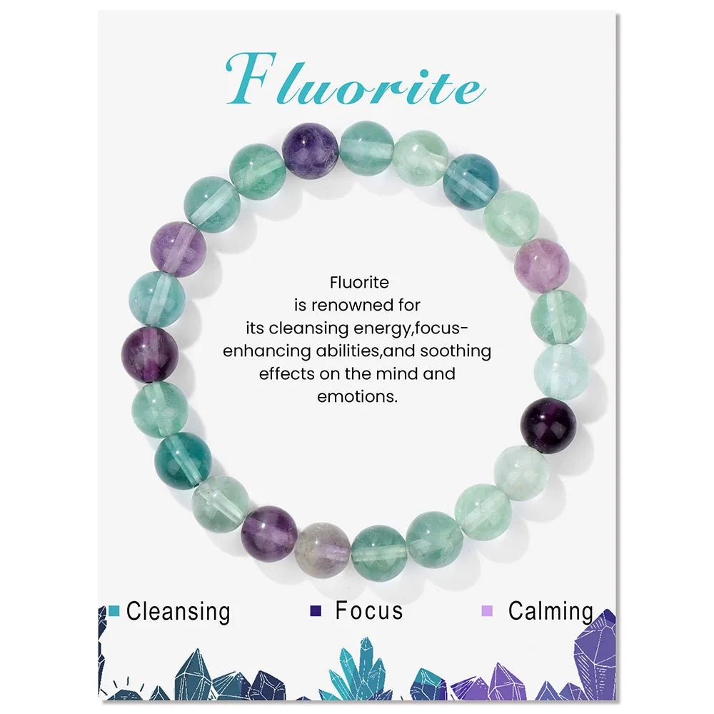 Crystal Beads Bracelet SELECTION - ALOE WINGS STORE