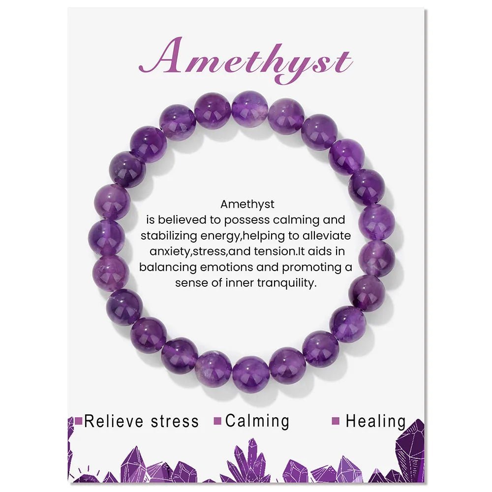 Crystal Beads Bracelet SELECTION - ALOE WINGS STORE