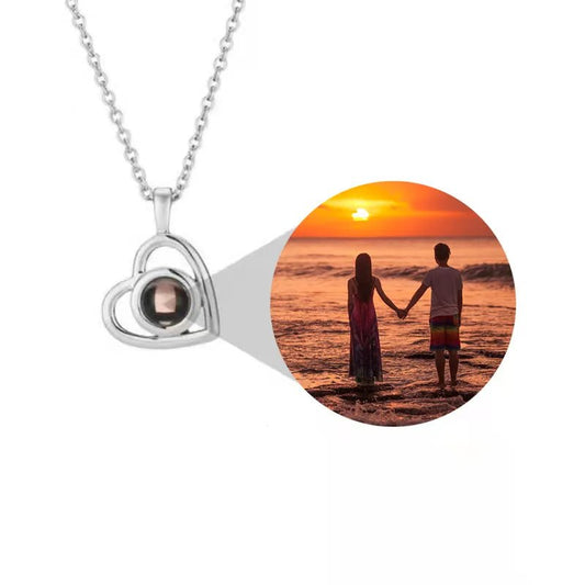 Customized Photo Projection Necklace - ALOE WINGS STORE