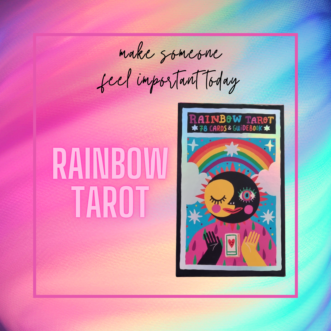 Rainbow Tarot Selection: 78 Cards & Guidebook (25% OFF Code)