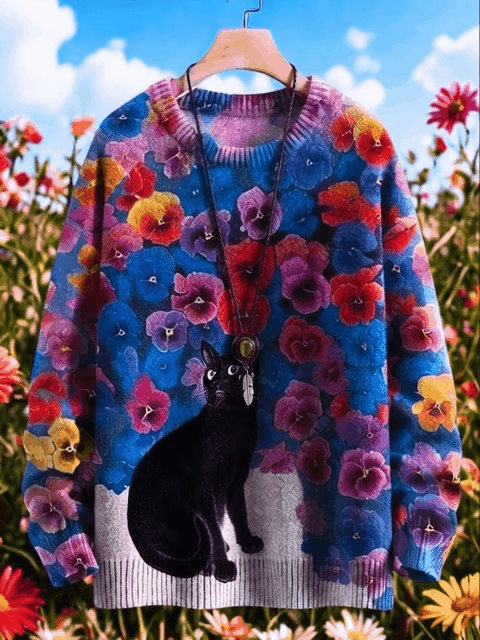 3D Cat Sweaters Collection | Halloween & Artistic Designs | Unisex Warm Winter Streetwears