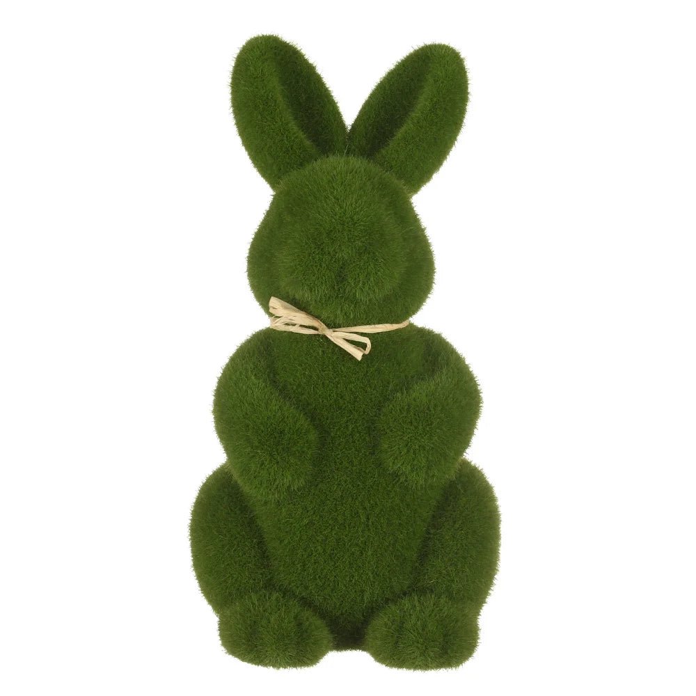 Easter Moss Rabbit Figurine (SELECTION) - ALOE WINGS STORE