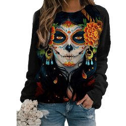 El día de los Muertos sweatshirt‍ - ALOE WINGS STORE