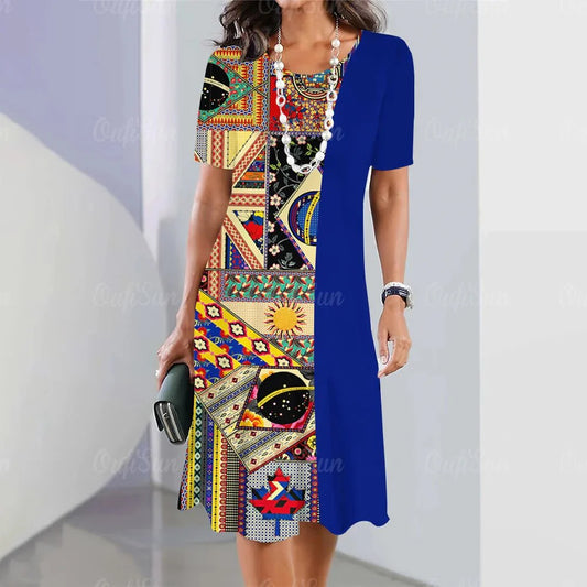 Tribal Ladies Sun Dress - ALOE WINGS STORE