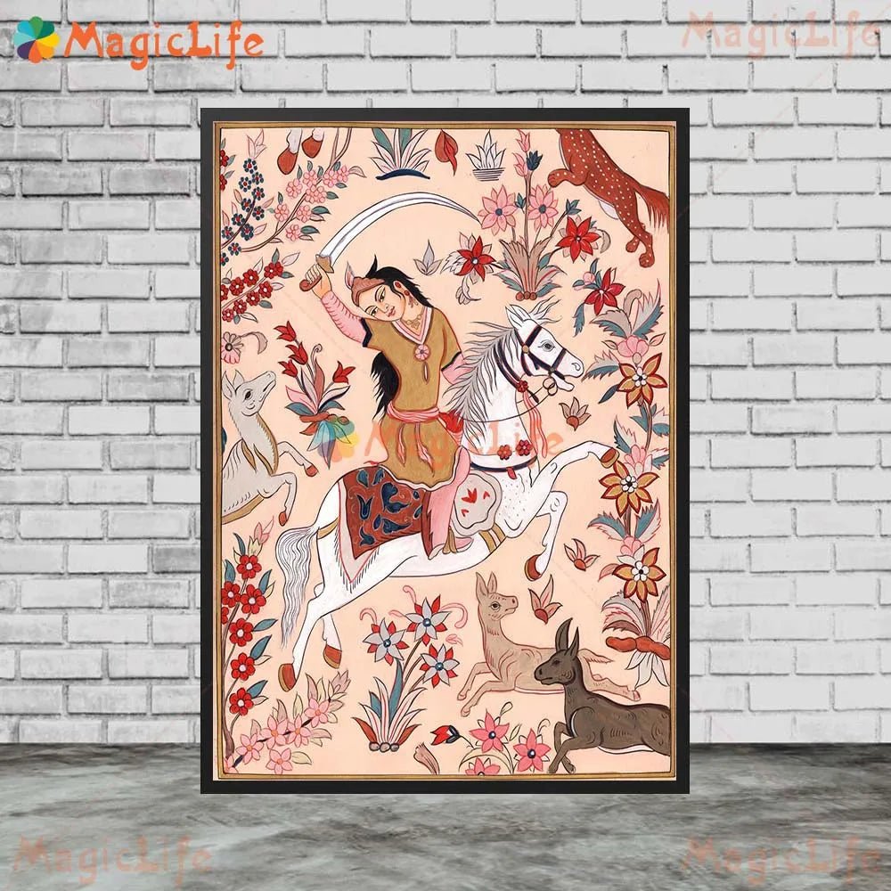 Ethnic Indian Rajasthani Princess Wall Hanging [SELECTION] - ALOE WINGS STORE