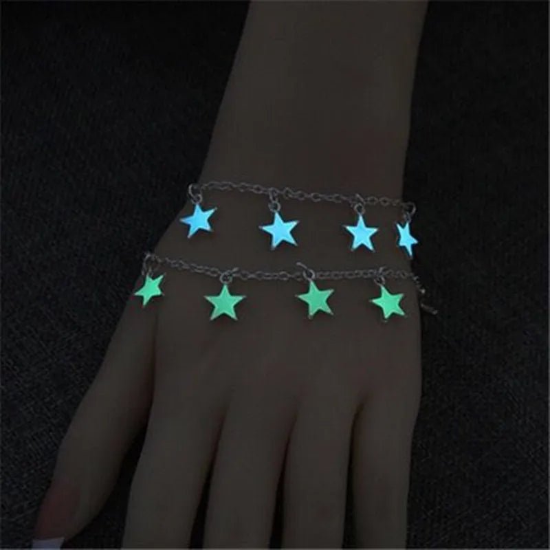 Fashion Fluorescent 'Glow In The Dark Bracelets SELECTION - ALOE WINGS STORE