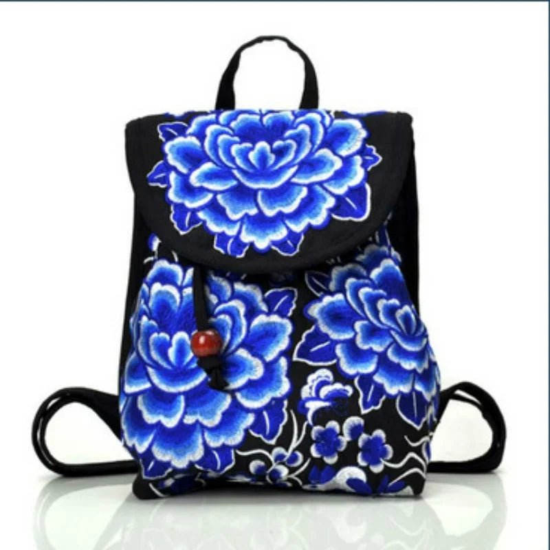 Fashionable  Ethnic Style Embroidered Backpack [SELECTION] - ALOE WINGS STORE