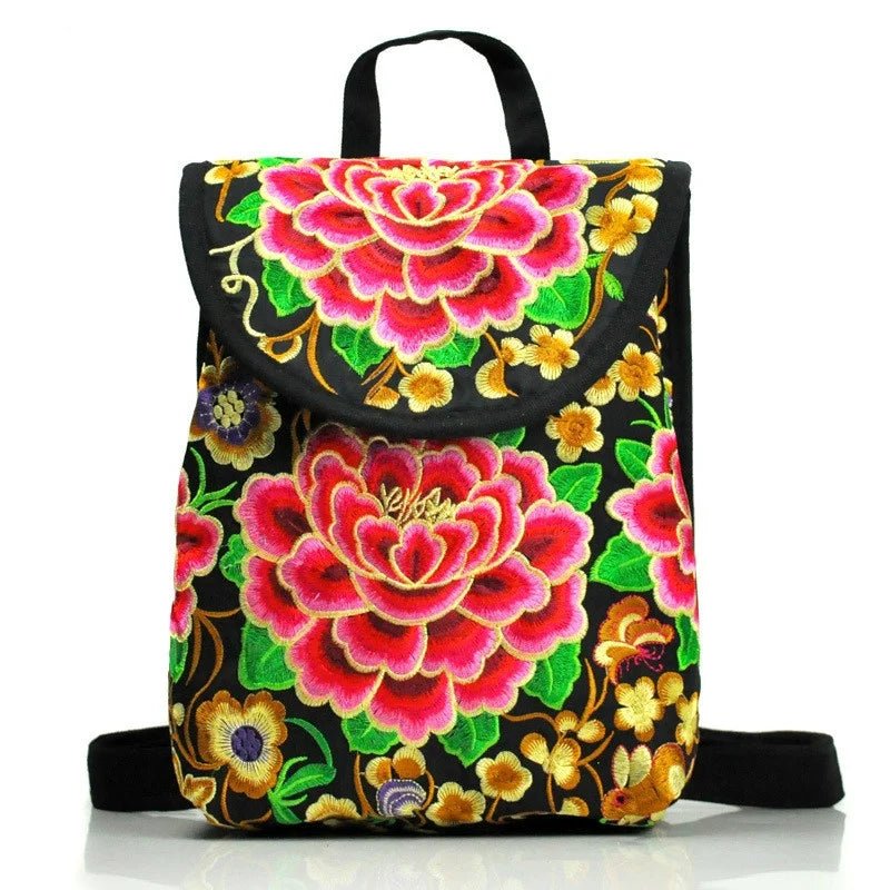 Fashionable  Ethnic Style Embroidered Backpack [SELECTION] - ALOE WINGS STORE