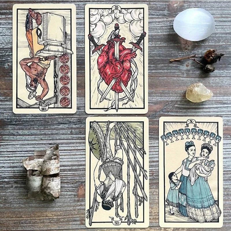 Fyodor Pavlov Tarot with Guidebook - ALOE WINGS STORE