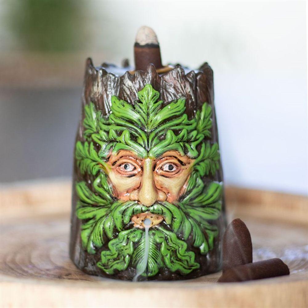 🌲🧔‍♂️Green Man's Spirit Of The Trees Incense Burner🧑‍🦱🌳 - ALOE WINGS STORE