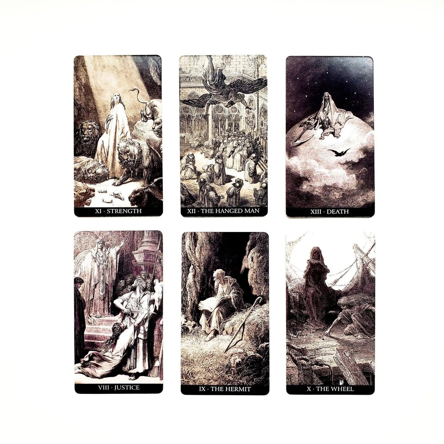 Gustave Dore Tarot Cards with Guidebook (78 Cards) - ALOE WINGS STORE