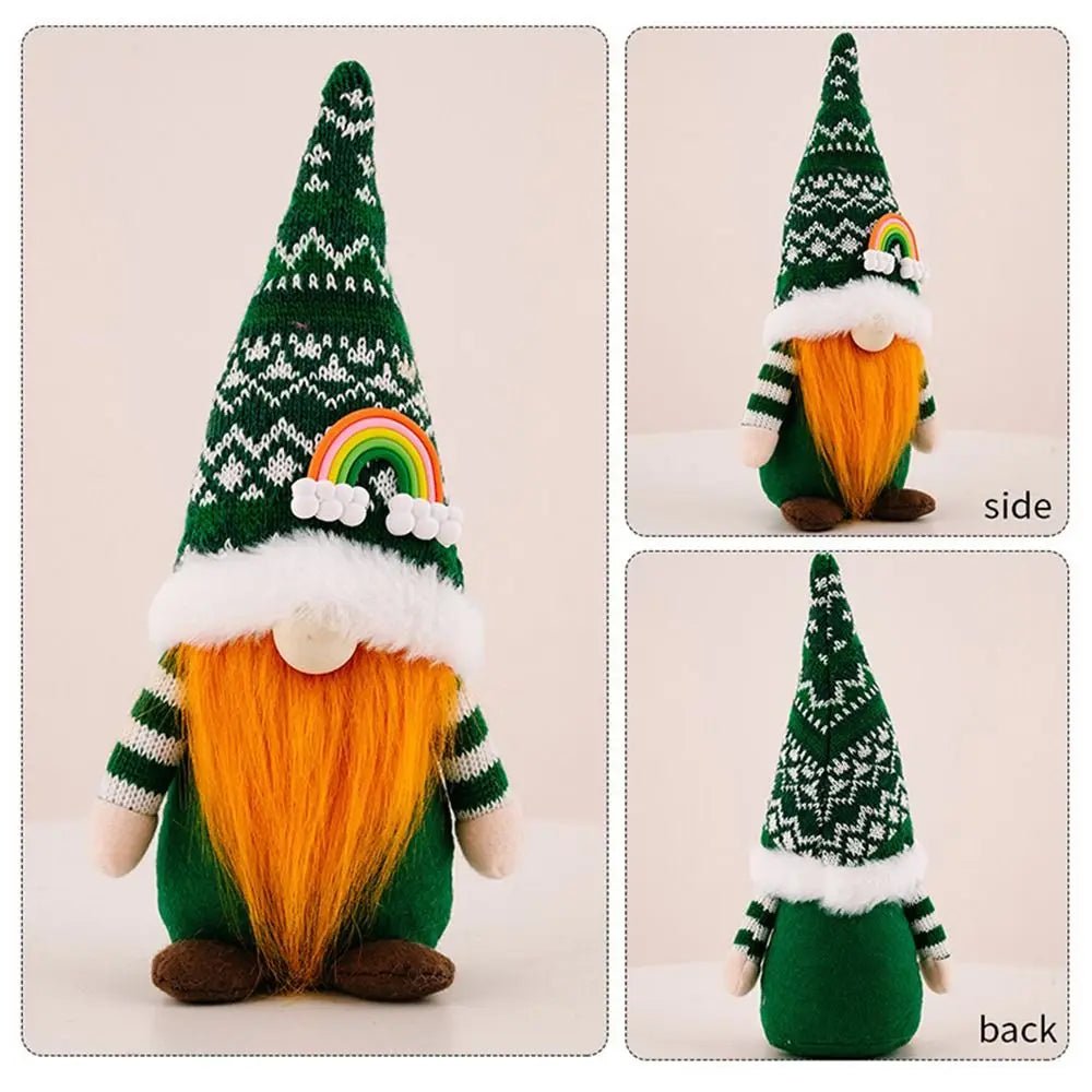 Handmade St Patrick's Day Fabric Gnomes Selection - ALOE WINGS STORE