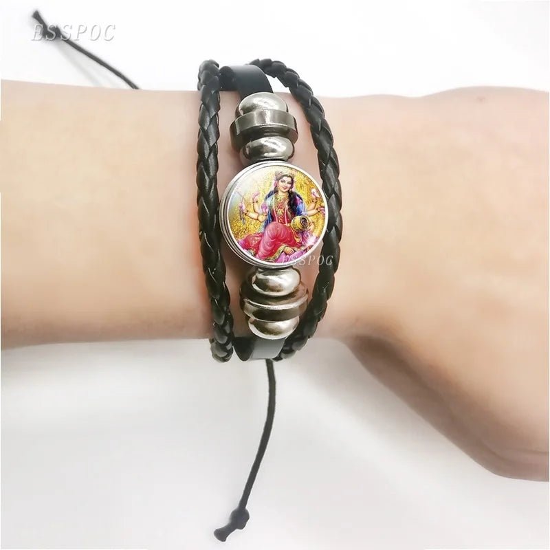 Hindu Gods And Goddesses 'Glow-In-The-Dark' Amulet Bracelets SELECTION - ALOE WINGS STORE